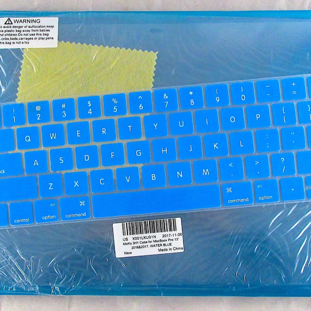 Bright Blue MoKo Case for MacBook Pro 13"